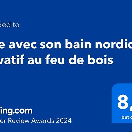 Gite Avec Son Bain Nordique Privatif Au Feu De Bois Pleubian Exterior photo